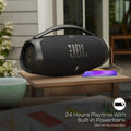 JBL Boombox 3 Wi-Fi, Wireless Portable Bluetooth Speaker, (Black)