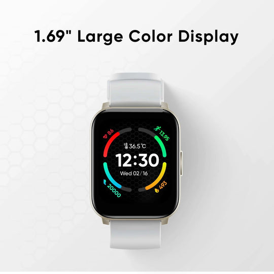 Realme TechLife Watch S100 Smartwatch Light Grey | iTechArena