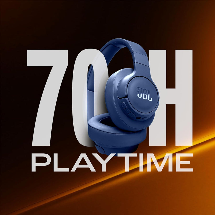 JBL Tune 770NC Wireless Over Ear ANC Headphones (Blue)