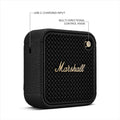 Marshall Willen II Portable Bluetooth Speaker, 17+ Hours Playtime, Dust & Waterproof IP67 – Black & Brass