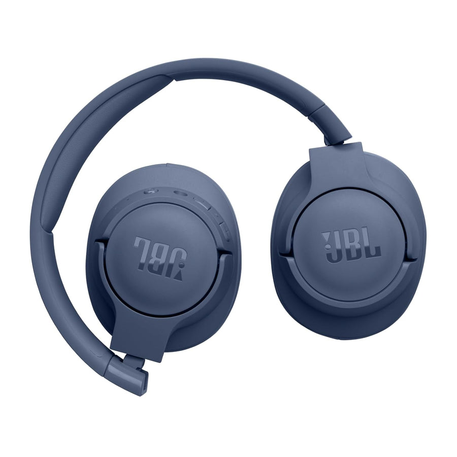 JBL Tune 720BT Wireless Over Ear Headphones with Mic, (Blue)