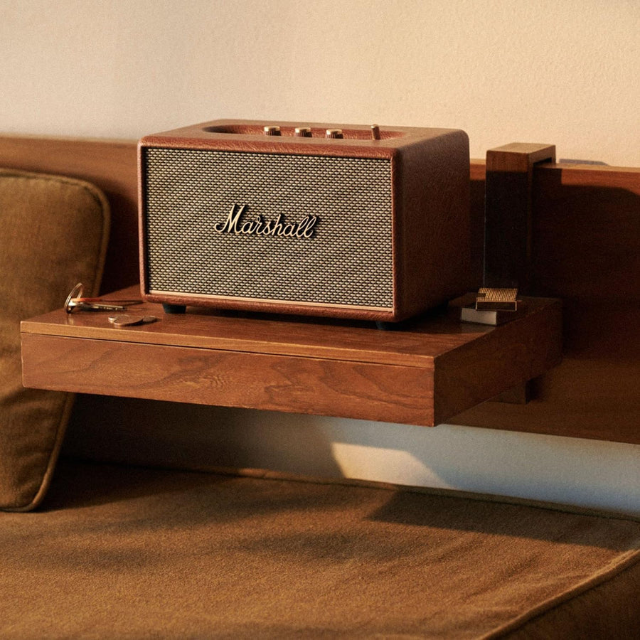 Marshall Acton III 60 W Bluetooth Powered Home Speaker (Brown)