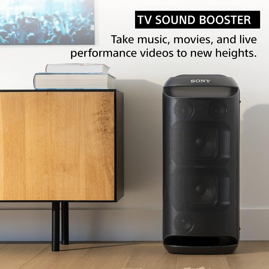 Sony SRS-XV800 X-Series Wireless Portable Bluetooth Karaoke Party Speaker (Black)