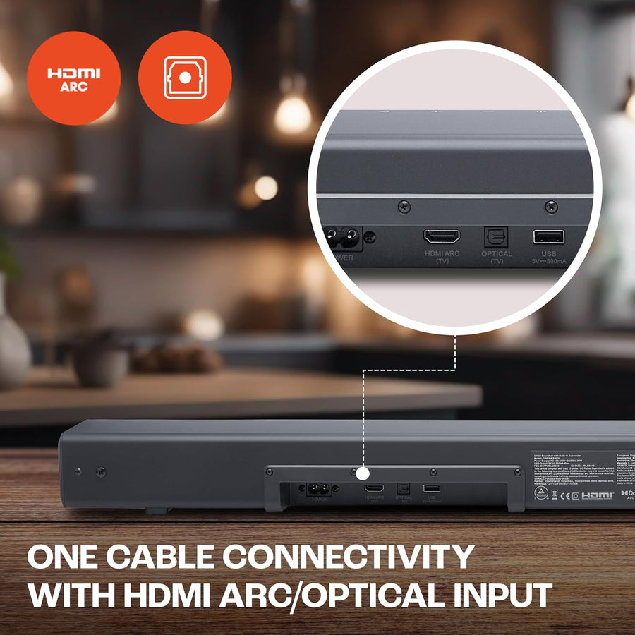 JBL Cinema SB510, Dolby Audio Soundbar
