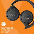 JBL Tune 520BT Wireless On Ear Headphones with Mic, (Black)