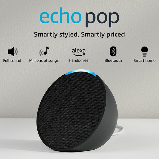 Amazon Echo Pop Black