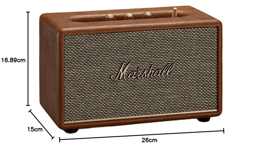 Marshall Acton III 60 W Bluetooth Powered Home Speaker (Brown)