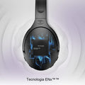 Boat Rockerz 551 ANC Bluetooth Hybrid Active Noise Cancellation Over Ear Headphones (Stellar Black)