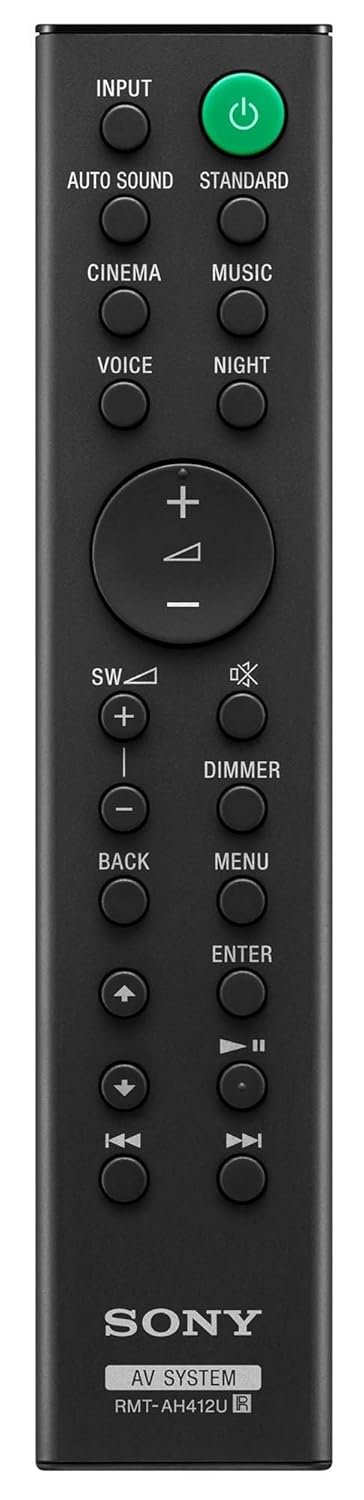Sony HT-S20R Dolby Digital Soundbar