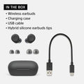 Sony WF-C710N Dual Noise Cancellation Wireless Bluetooth Earbuds, AI Call, 40Hrs Battery (W/O ANC) / 30Hrs (ANC) – Blue