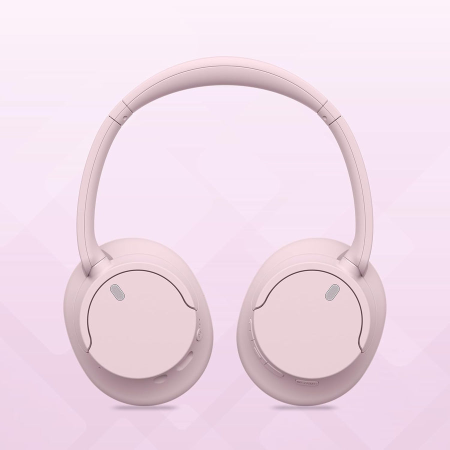 Sony WH-CH720N Noise Cancellation Wireless Bluetooth Over Ear Headphones with Mic, Up to 35Hrs Battery- Pink