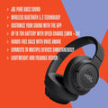 JBL Tune 720BT Wireless Over Ear Headphones with Mic, (Blue)