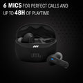 JBL Tune Beam 2 TWS, ANC Earbuds,(Black)