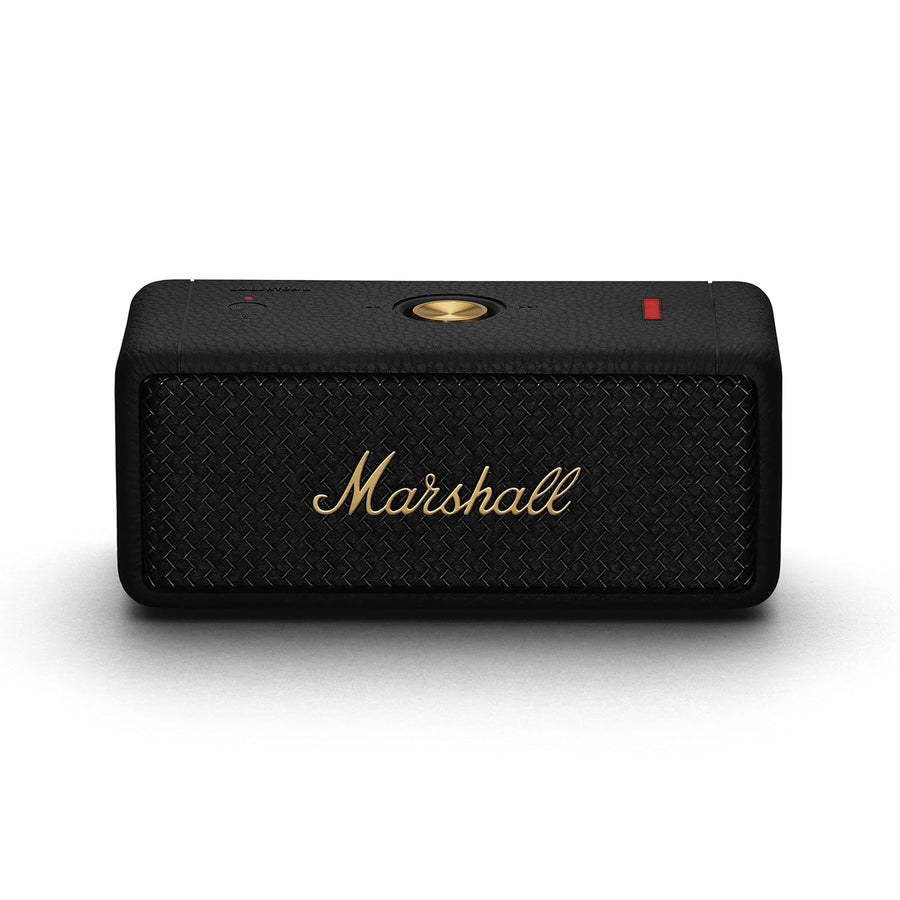 Marshall Emberton II Compact Portable Bluetooth Speaker, 30+ Hours Playtime, 360° Sound, Dust & Waterproof IP67 – Cream