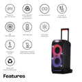 JBL Partybox 320, Portable Bluetooth Speaker, (Black)