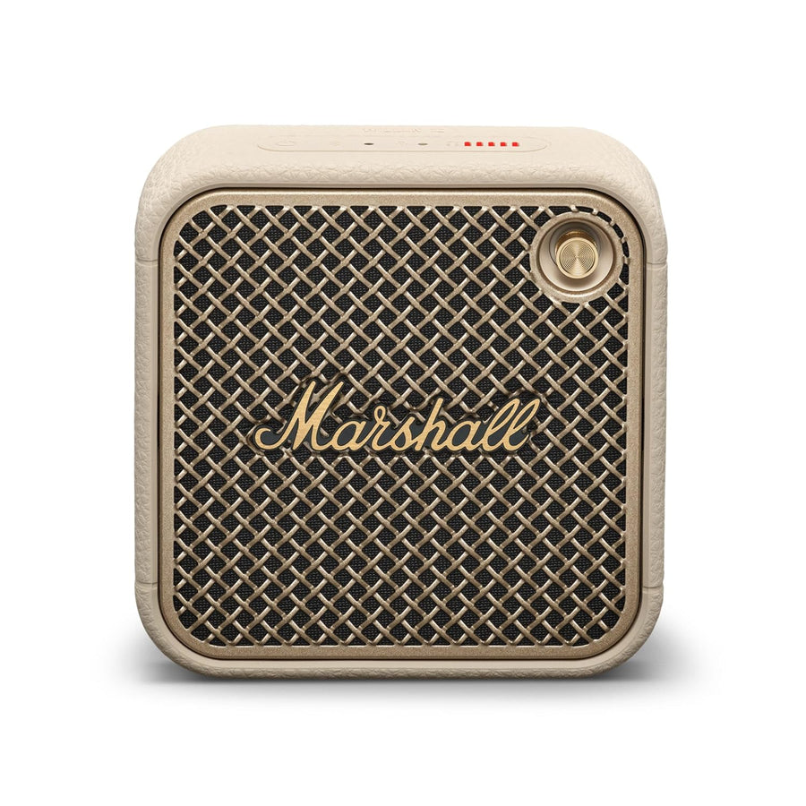 Marshall Willen II Portable Bluetooth Speaker, 17+ Hours Playtime, Dust & Waterproof IP67 – Black & Brass
