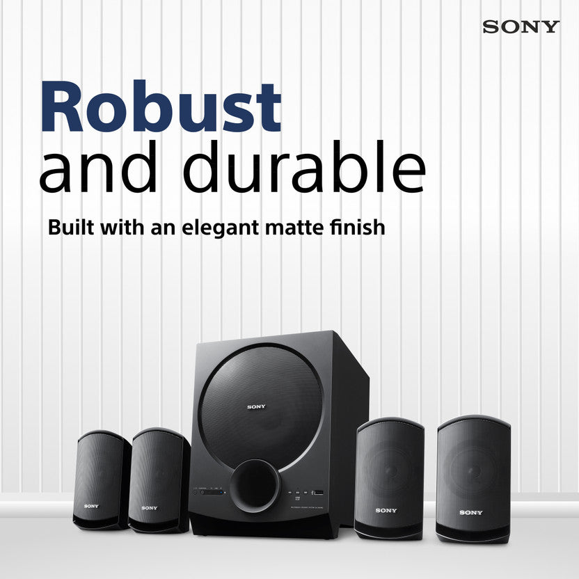 Sony SA-D40M2 satellite speakers and subwoofer