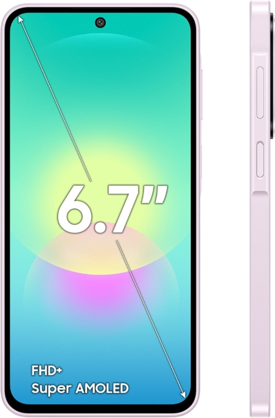 Samsung Galaxy A27 5G Light Pink detail view