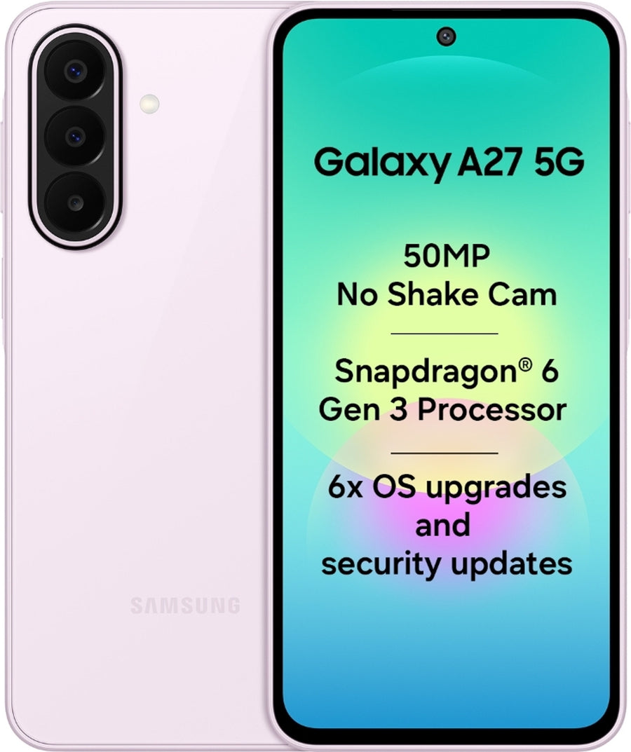 Samsung Galaxy A27 5G in Light Pink