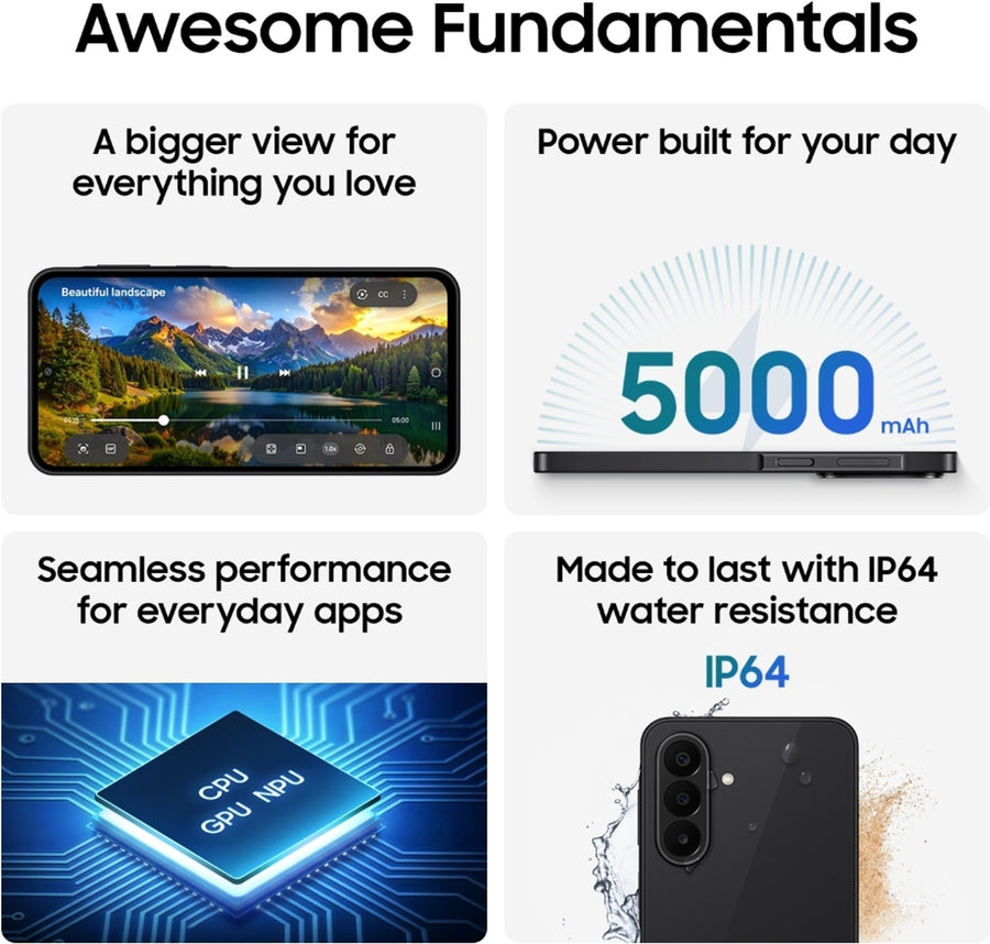 Samsung Galaxy A27 5G feature showcase